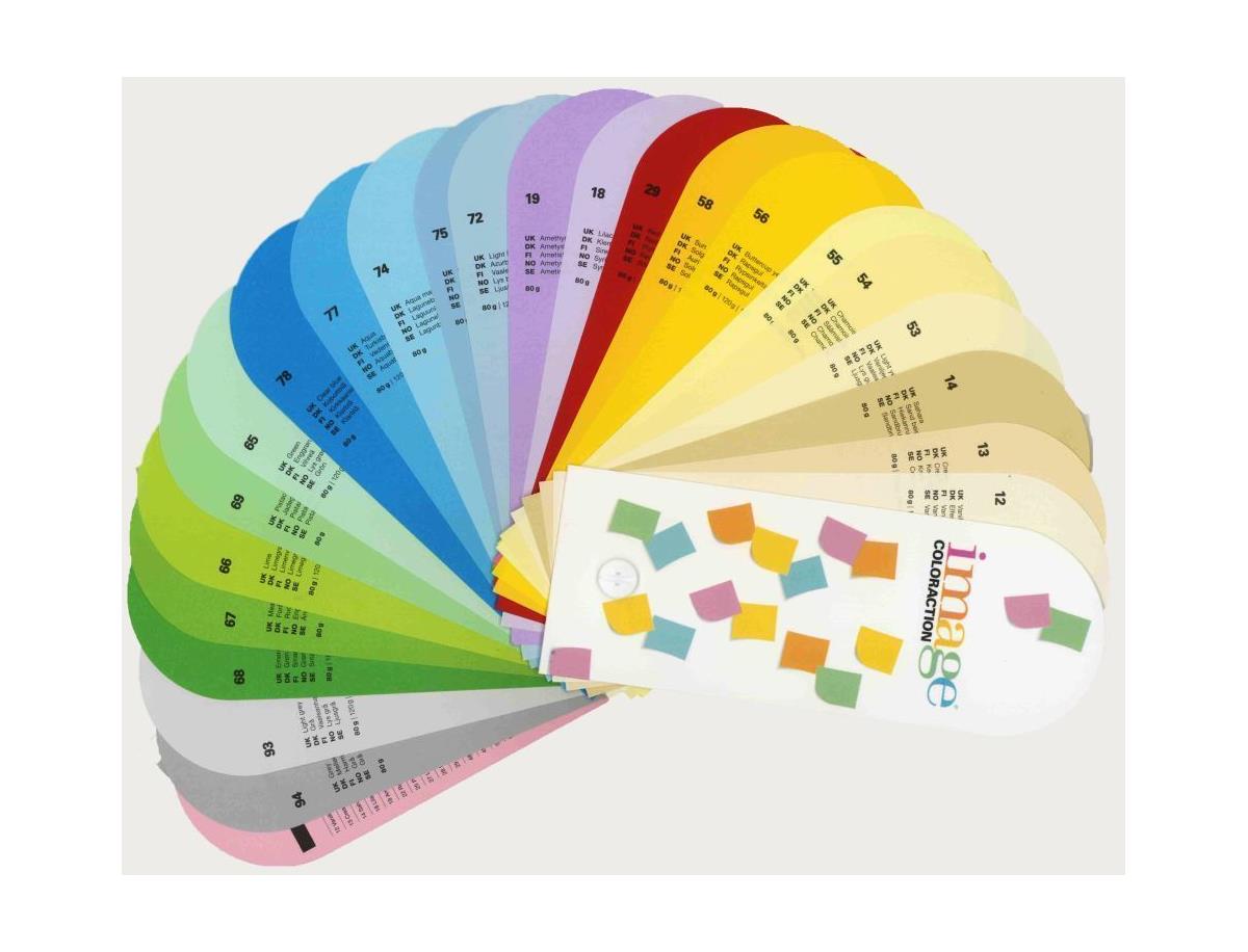 9428511   Image Coloraction Gr&#229; A4, 80 gr Farget kopipapir (500 ark pr pk)