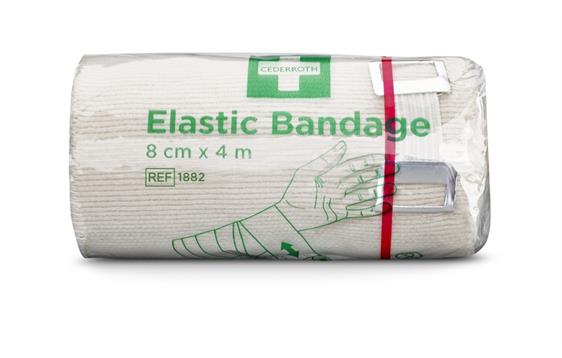 134725  1882 Bandasje CEDERROTH elastisk bind 4mx8cm 