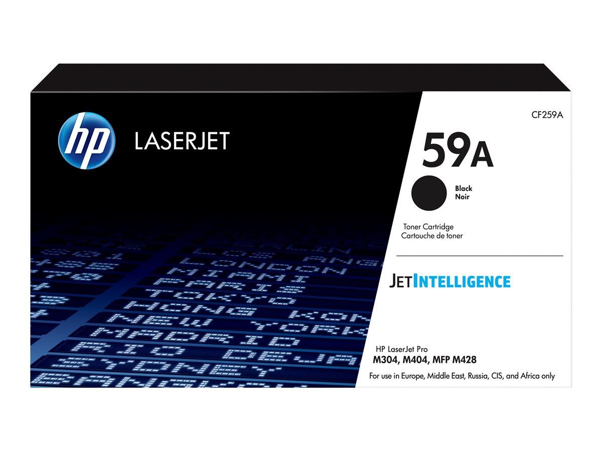 9429351 HP CF259A HP LaserJet 59A Black Toner Cartridge 3000 sider