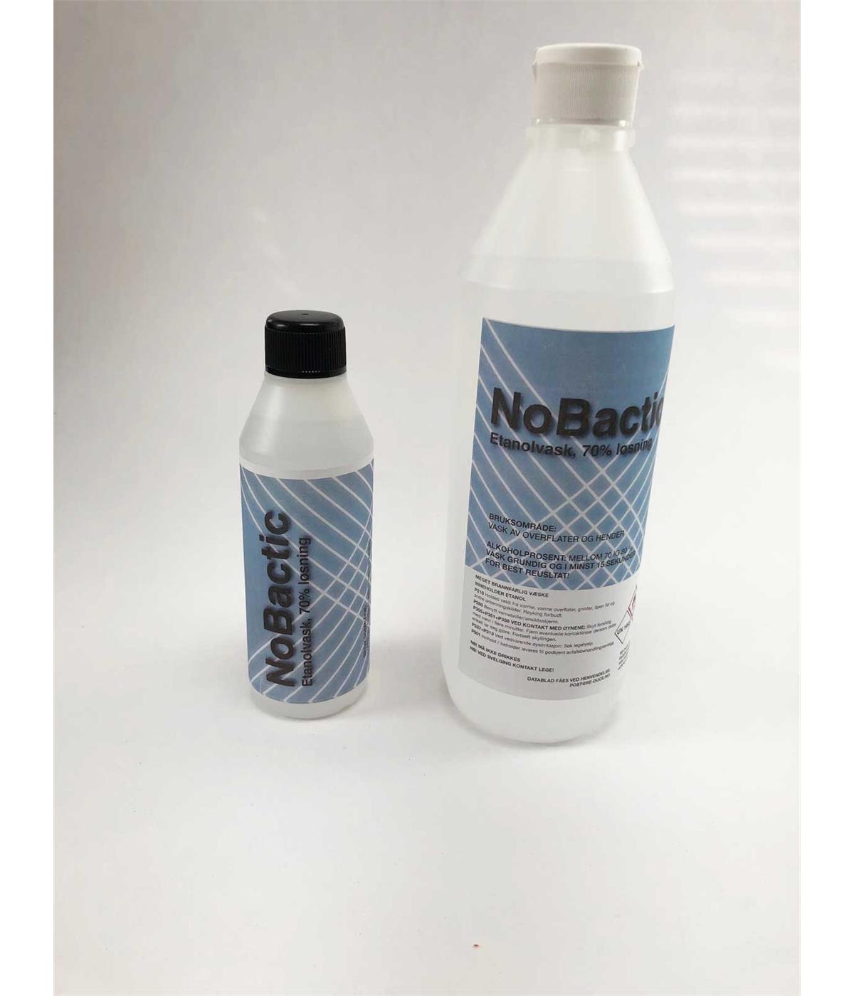 9430354   H&#229;nd- overflatedesinfeksjon NoBactic 70% Etanol for h&#229;nd &amp; overflate| 250ml