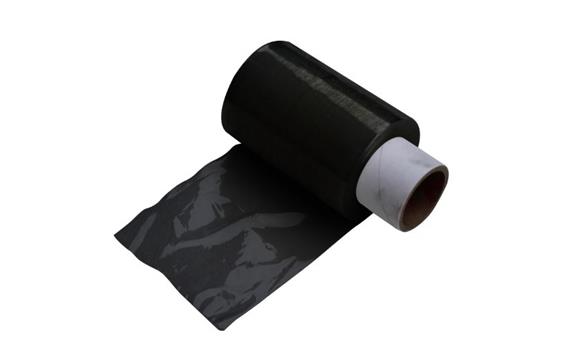 9425101   Strekkfilm Minirull 100mmx150m 20 my Sort | 0,3 kg pr. rull | Buntefilm