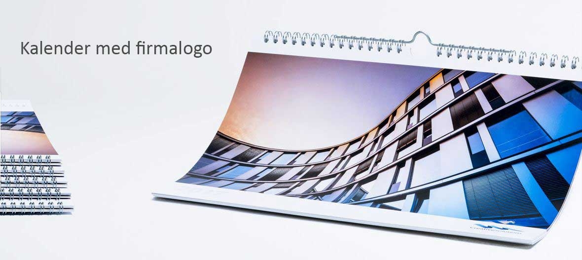 Kalender med firmalogo