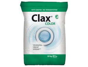 Tøyvask CLAX Color 10kg. Høyeffektivt vaskepulver for tøyvask 